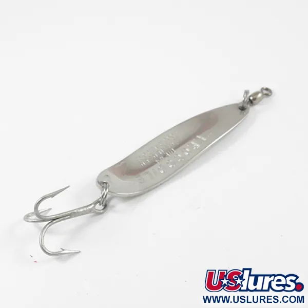 Luhr Jensen Krocodile Die #4 Glow Lusikka, Sini/Valko, 14g, #2707