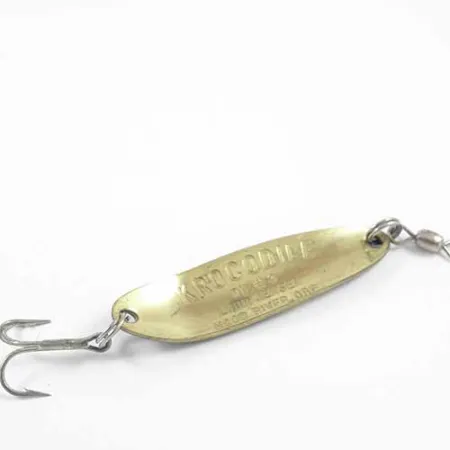 Luhr Jensen Krocodile Die #3 Lusikka, Frog (Vihreä/Keltainen), 10g, #2716