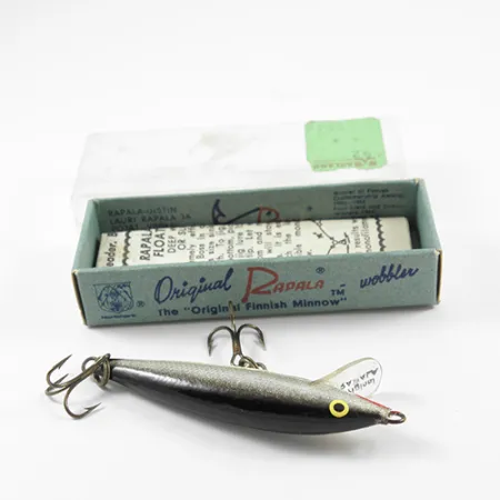 Rapala Original Floater Vaappu, Luonnollinen/Hopea, 3.4g, Balsa, #2722