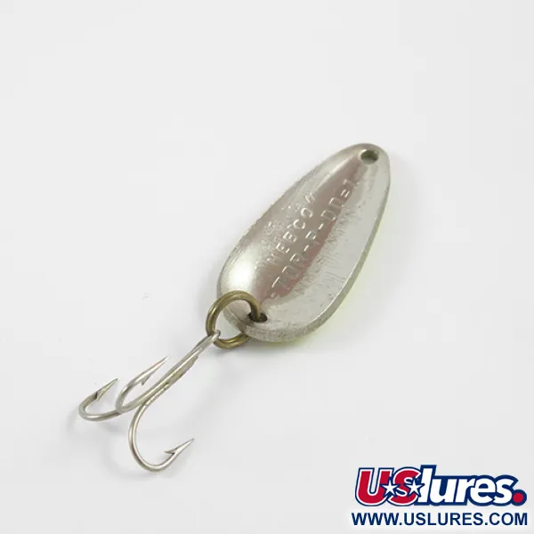 Nebco Tor-P-Do Lusikka, Keltainen/Punainen/Nikkeli, 9g, Vintage, #2751