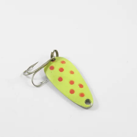 Nebco Tor-P-Do Lusikka, Keltainen/Punainen/Nikkeli, 9g, Vintage, #2751