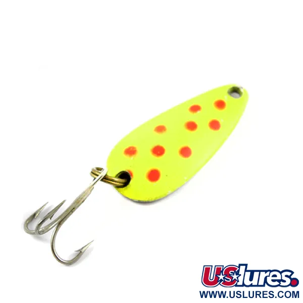 Nebco Tor-P-Do Lusikka, Keltainen/Punainen/Nikkeli, 9g, Vintage, #2751