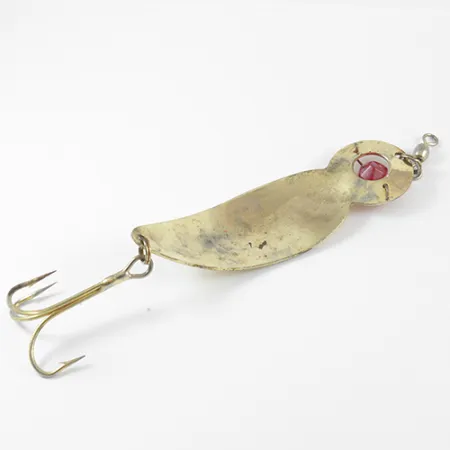 Lucky Strike One Eye Wiggler Lusikka, Kulta / Punainen, 28g, #2759