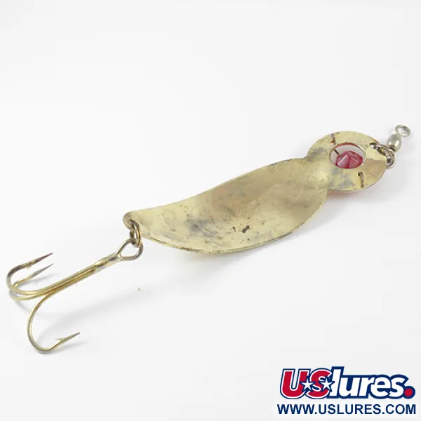 Lucky Strike One Eye Wiggler Lusikka, Kulta / Punainen, 28g, #2759