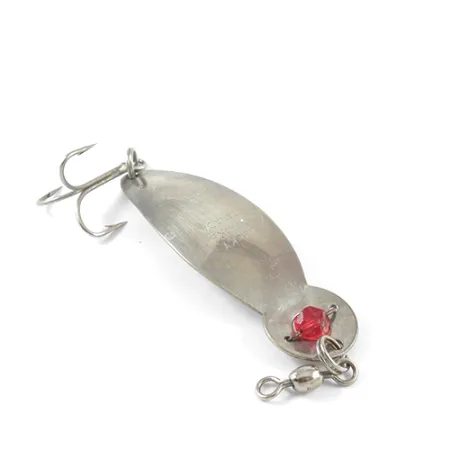 Lucky Strike One Eye Wiggler Lusikka, Nikkeli/Punainen silmä, 14g, #2761