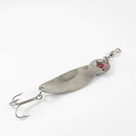 Lucky Strike One Eye Wiggler Lusikka, Nikkeli/Punainen silmä, 14g, #2761