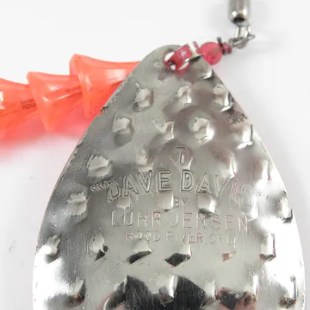 Luhr Jensen Dave Davis Vetolippa, Pinkki/Nikkeli, 17g, Vasaroitu, #2776