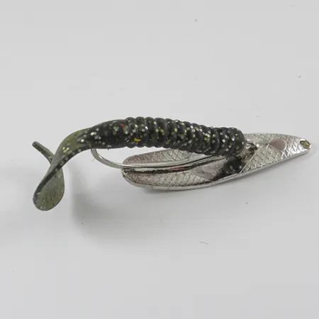 Mepps Timber Doodle 0 Ruohikkolusikka, Nikkeli, 8g, Ruohosuojattu, #2778