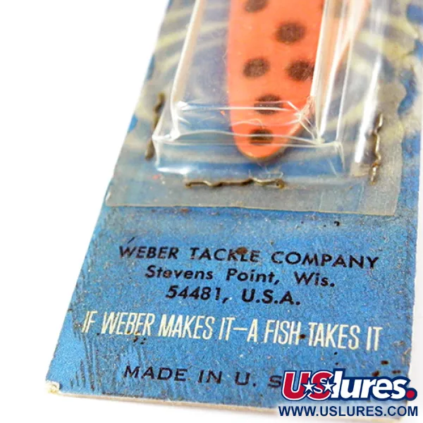 Weber Spoon Lusikkauistin, Puna / Musta, 11g, Vintage OVP, #2802