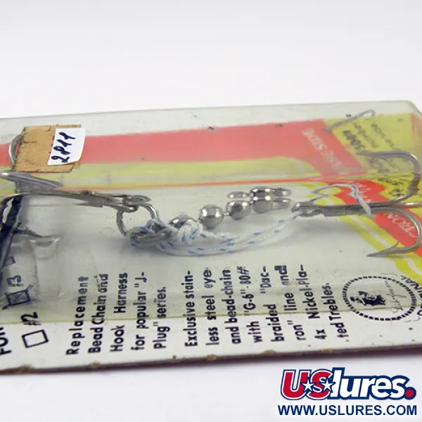 Luhr Jensen Hook Harness Koukkusetti, Nikkeli, 6g, Kuulaketju, #2811