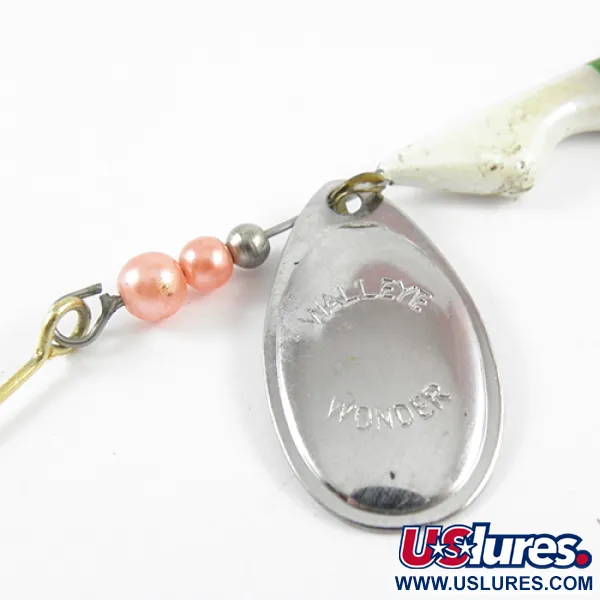 South Bend Walleye Wonder Spinnerbait, Nikkeli, 16g, Soikea Lippa, #2819