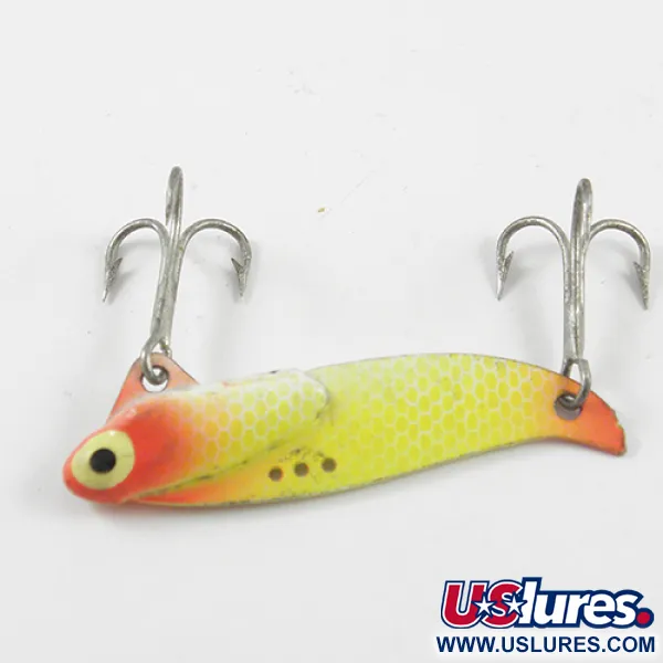 Heddon Sonar 431 Blade, Keltainen / Punainen, 7.5g, Suomukuvio, #2822