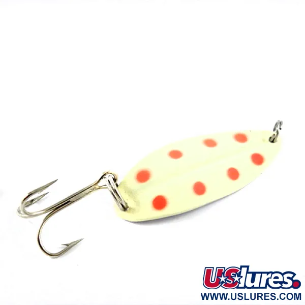 TODDCO Main liner Glow Uistin, Valkoinen/Punainen/Nikkeli, 12,5g, #2839