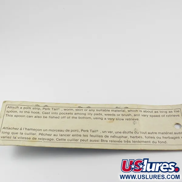 Weedless Johnson Silver Minnow Lusikka, Hopea, 1.5g, Ruohosuojattu, #2844