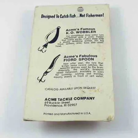 Acme Kastmaster Lusikka, Nikkeli, 10,5g, Punainen Iskuläppä, #2851