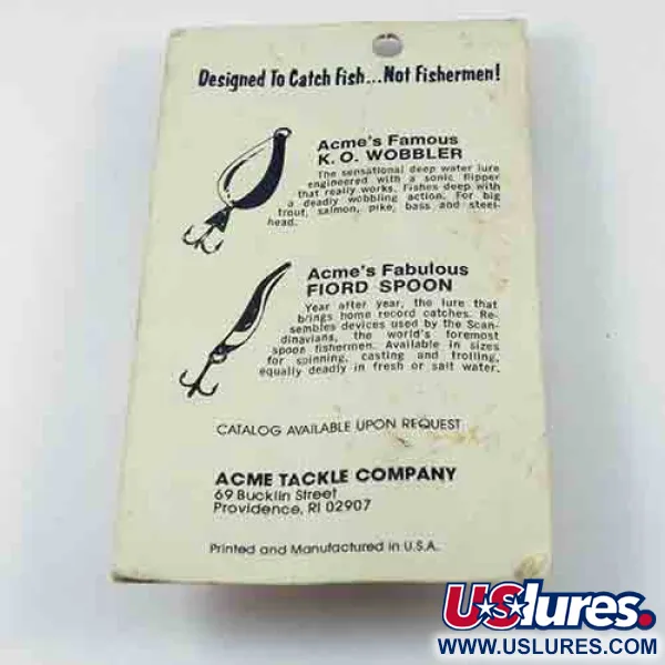 Acme Kastmaster Lusikka, Nikkeli, 10,5g, Punainen Iskuläppä, #2851