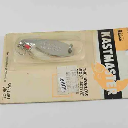 Acme Kastmaster Lusikka, Nikkeli, 10,5g, Punainen Iskuläppä, #2851