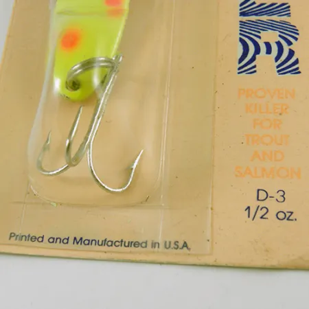 Acme Dazzler #3 Lusikkauistin, Keltainen/Punainen/Nikkeli, 17g, #2884