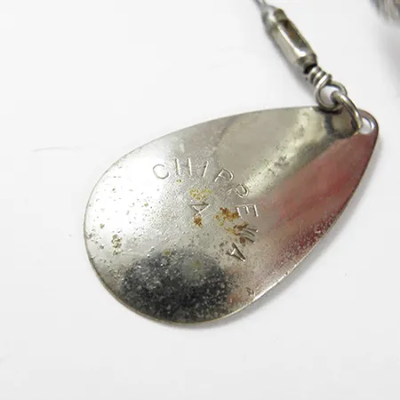 Chippewa Bait Chippewa 4 Spinnerbait, Nikkeli / Punainen, 28g, Tuplalippa, #2909