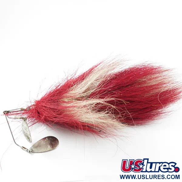 Chippewa Bait Chippewa 4 Spinnerbait, Nikkeli / Punainen, 28g, Tuplalippa, #2909