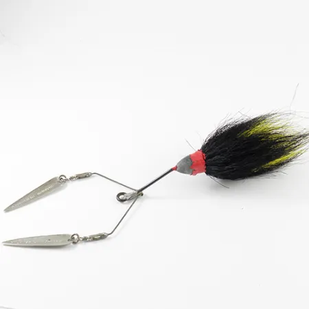 Jamison Shannon Persuader Twin Spinner, Nikkeli, 18g, Bucktail, #2910