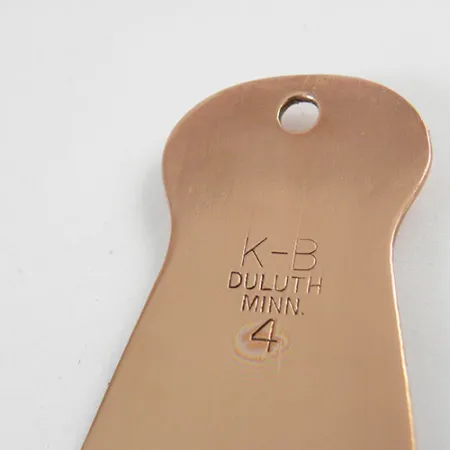 K-B Bait K-B Spoon 4 Lusikka, Kupari, 40g, Lehtiprofiili, #2930