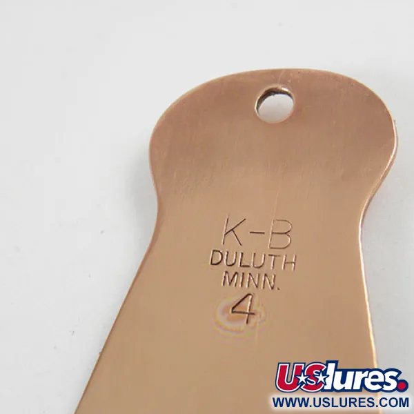 K-B Bait K-B Spoon 4 Lusikka, Kupari, 40g, Lehtiprofiili, #2930