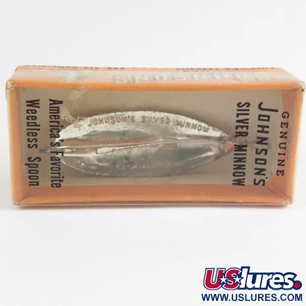 Johnson Silver Minnow Ruohikkolusikka, Silver, 5g, Hopeoitu, #2934