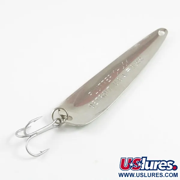 Dardevle Flutter-Chuck Lusikkauistin, Nikkeli/Kelt/Vihr, 8g, #2942