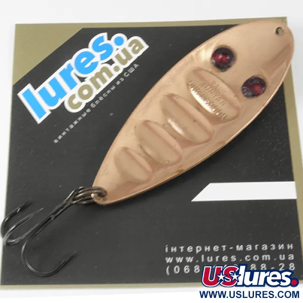 Paul Bunyan Ruby Spoon Lusikka, Kupari, 25g, Punasilmä, #2960