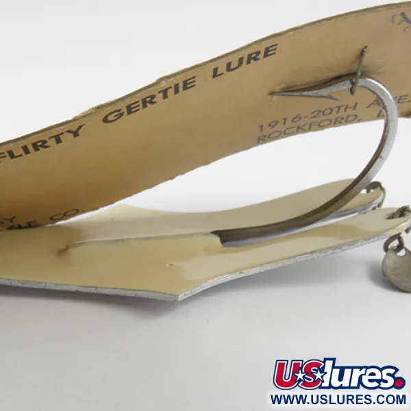 Weedless Flirty Gertie Lusikka, Nikkeli / Punainen, 21g, Ruohosuoja, #2961