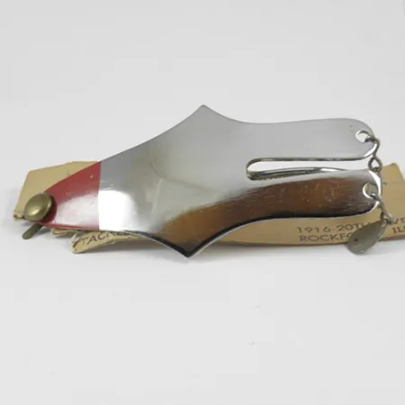 Weedless Flirty Gertie Lusikka, Nikkeli / Punainen, 21g, Ruohosuoja, #2961