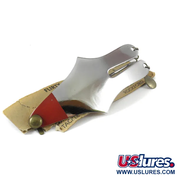 Weedless Flirty Gertie Lusikka, Nikkeli / Punainen, 21g, Ruohosuoja, #2961