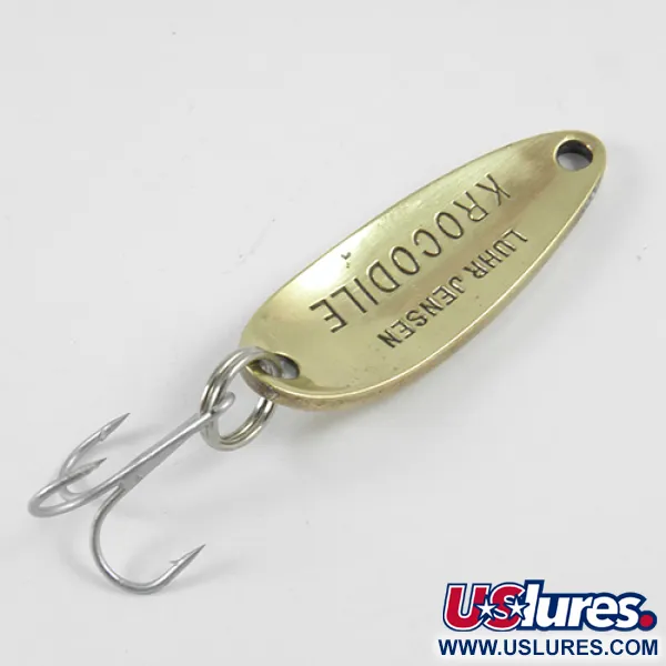 Luhr Jensen Krocodile Lusikka, Kulta/Punainen, 9g, Pitkäheitto, #2965