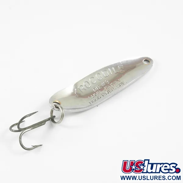 Luhr Jensen Krocodile Die #3 Uistin, Nikkeli / Vihreä, 10g, #2967