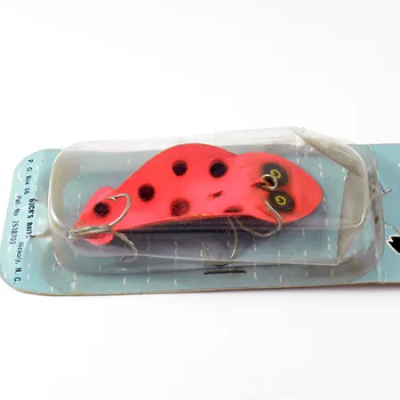 Buck Perry Spoonplug Series 200 Lusikkauistin, Punamusta, 17g, #2978