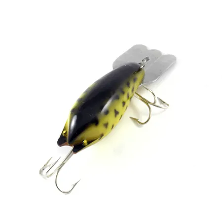 Fred Arbogast Mud Bug Vaappu, Keltainen / Musta, 14g, Metallilevy, #2985