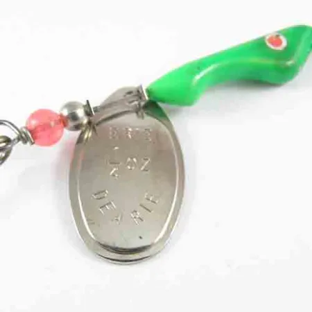 Erie Dearie Walleye Killer Lippa, Nikkeli / Vihreä, 9g, USA, #2991