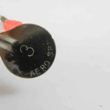 Aeroplane Spinner Aero spin 3 Potkurilippa, Nikkeli/Puna, 4g, #2992