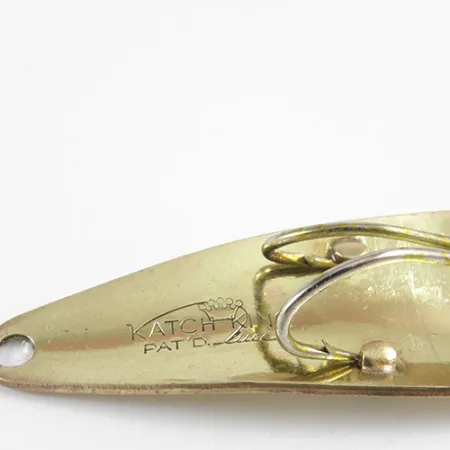 Katch King Weedless Lusikka, Vasaroitu messinki, 10g, ruohosuojattu, #2996