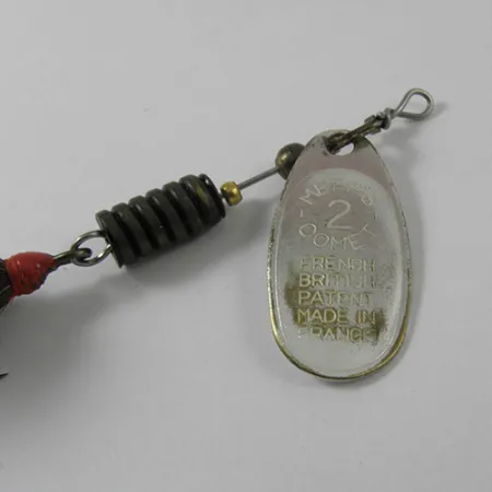 Mepps Comet 2 Lippa, Nikkeli, 4.5g, Oravanhäntä, #3005