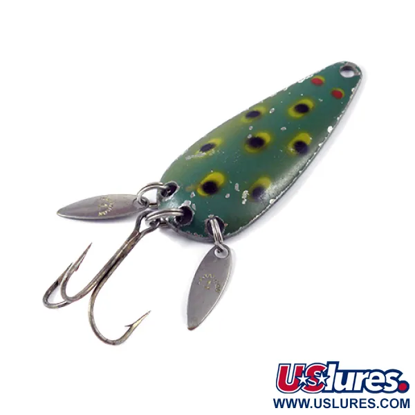 Marathon Marathon Lusikkauistin, Frog (Vihreä/Kelt/Nikkeli), 12g, #3016