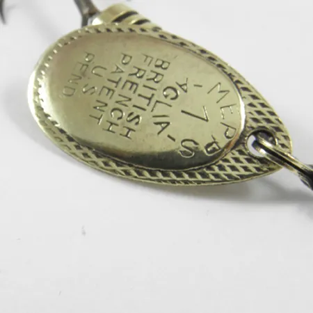 Mepps Aglia 1 Lippa, Messinki, 3.5g, Klassinen Muotoilu, #3028