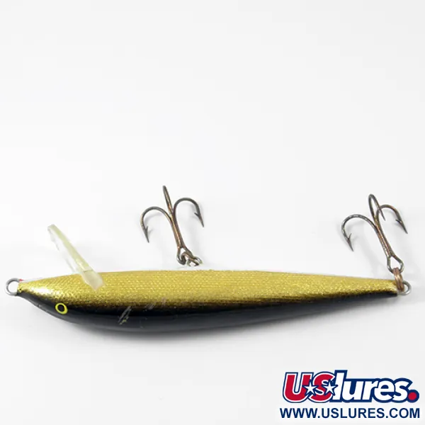 Rapala Countdown uppoava vaappu, Kultainen, 16g, balsapuu, #3033