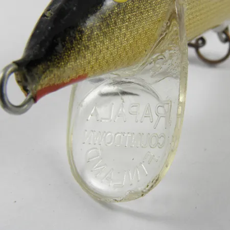 Rapala Countdown uppoava vaappu, Kultainen, 16g, balsapuu, #3033