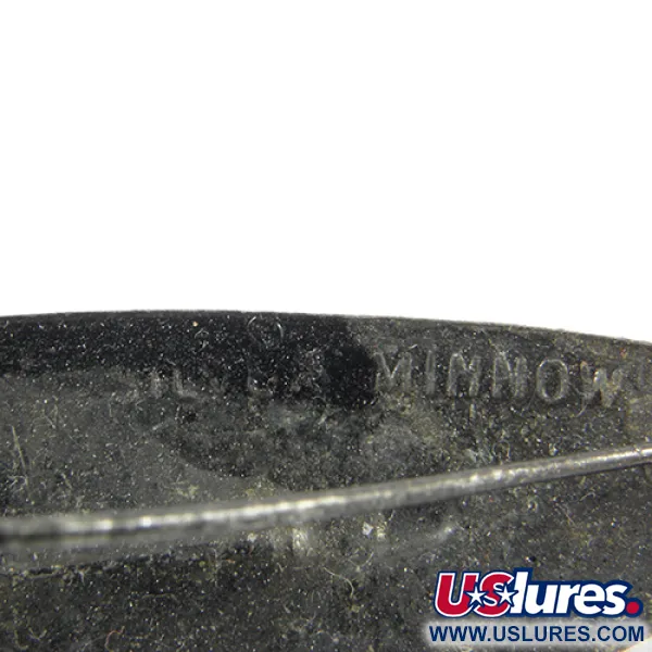 Johnson Silver Minnow Ruohosuojattu Lusikka, Black / Red, 14g, USA, #3054