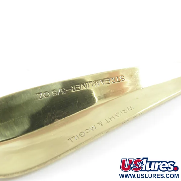 Wright & McGill Streamliner Lusikka, Kulta, 11g, Kullattu, #3056