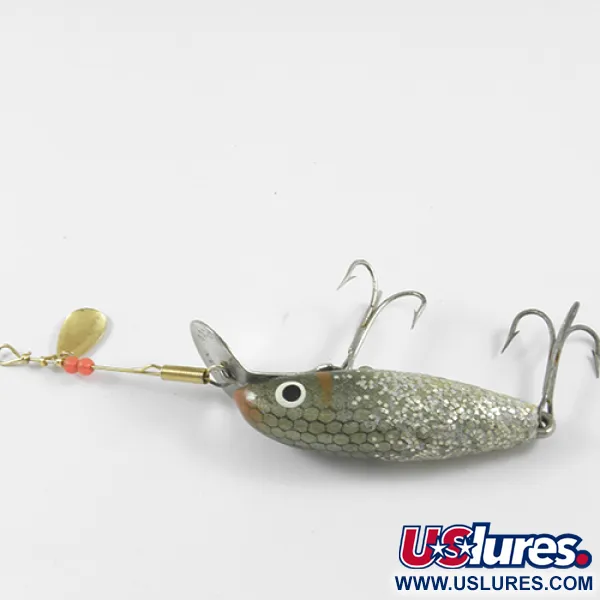 Suick Cisco Kid Viehe, Luonnonväri / Kimalle, 6.5g, Metallilevy, #3077