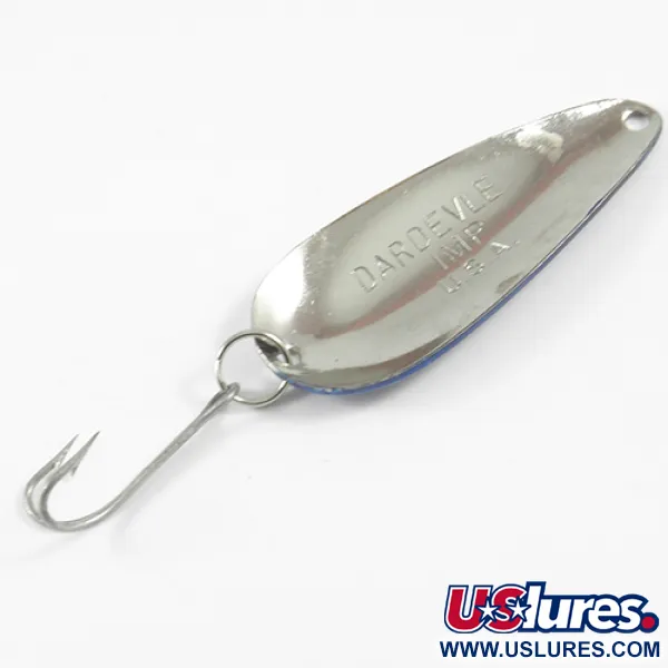 Eppinger Dardevle Imp Lusikka, Nikkeli / Sininen, 11g, Michigan, #3093