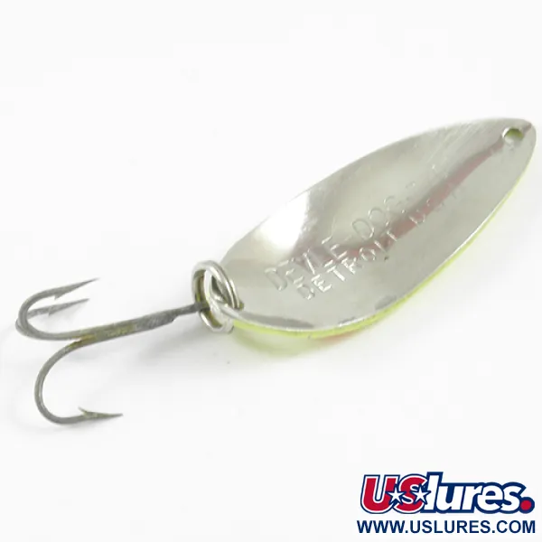 Dardevle Devle Dog 7700 Lusikkauistin, Kelt/Pun/Nik, 14g, #3095